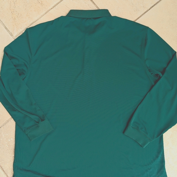 Men's 2 XL Masters Tech Long sleeve Polo shirt - Picture 2 of 4